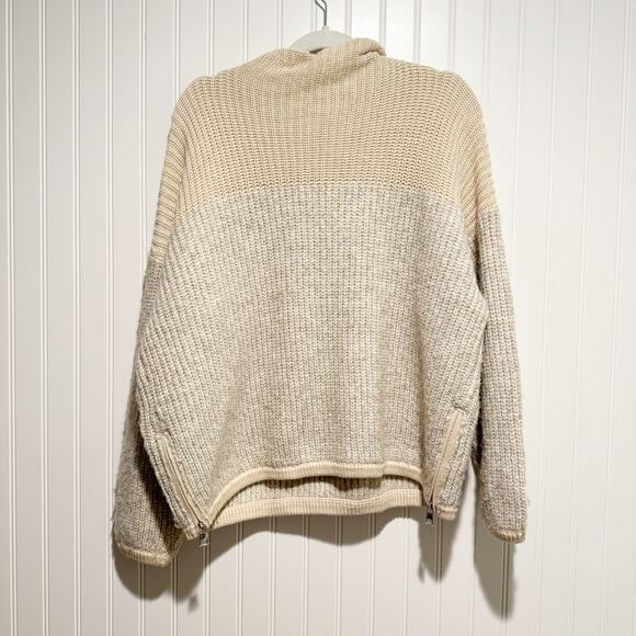 Varley Darwell Pullover Sweater True Knit Mirage Size Small - Picture 6 of 7